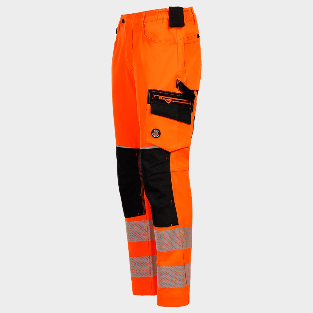 Παντελόνι εργασίας REVOLT HV 4STRETCH YELLOW - 3