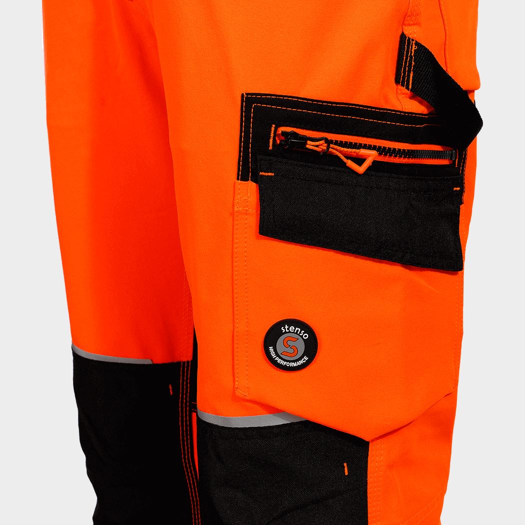 Παντελόνι εργασίας REVOLT HV 4STRETCH YELLOW - 5