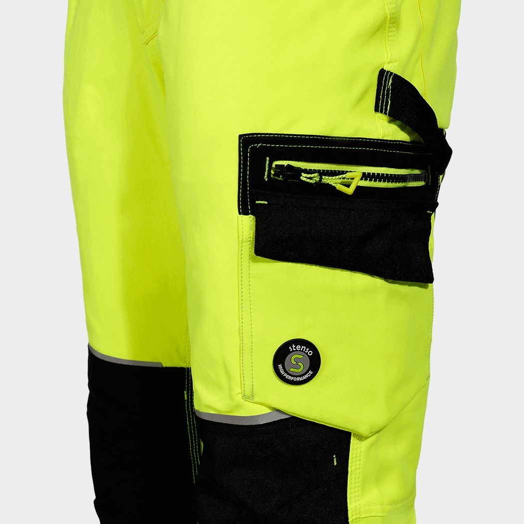 Pantaloni de lucru REVOLT HV 4STRETCH YELLOW - 6