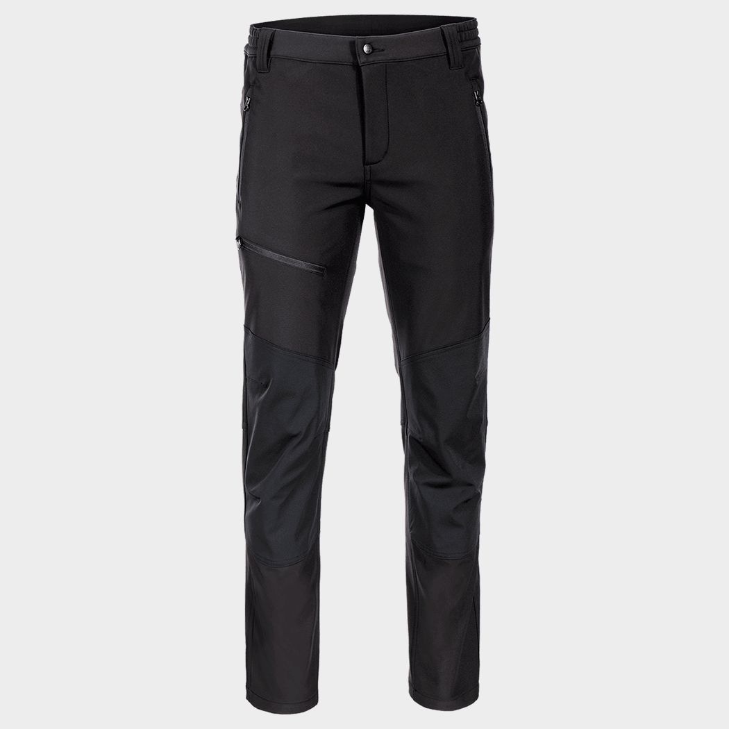 Work trousers REVOLT SOFTSHELL BLACK - 1
