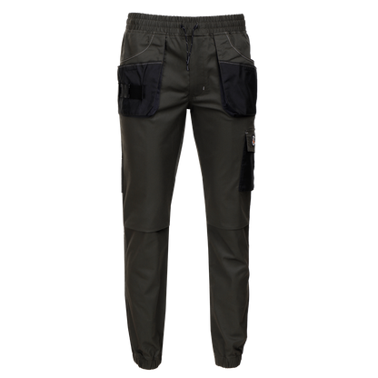 Παντελόνι εργασίας REVOLT SPORT DARK GREEN - 1