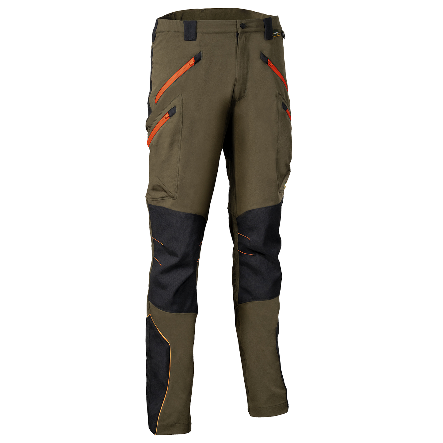 Работен панталон VELTEN BROWN/BLACK/ORANGE