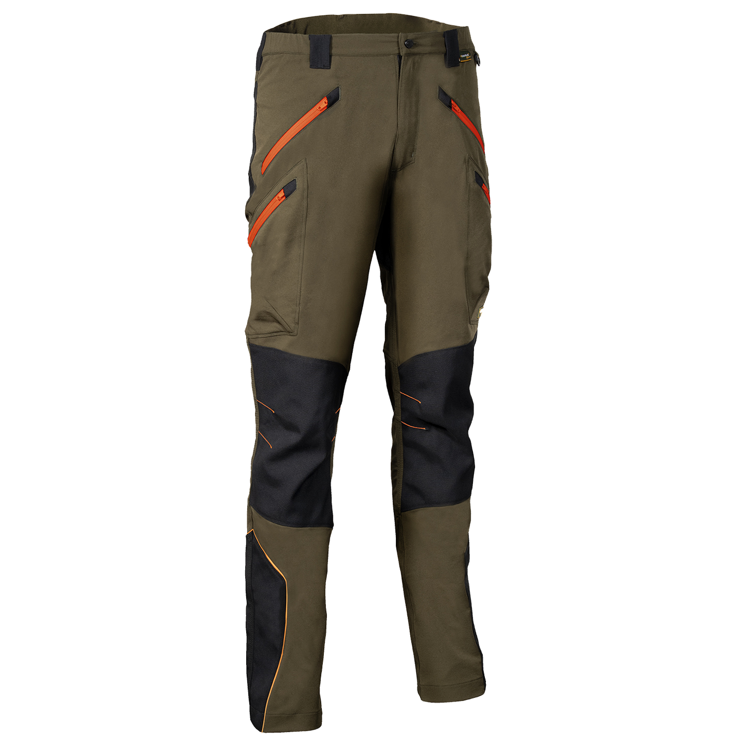 Работен панталон VELTEN BROWN/BLACK/ORANGE