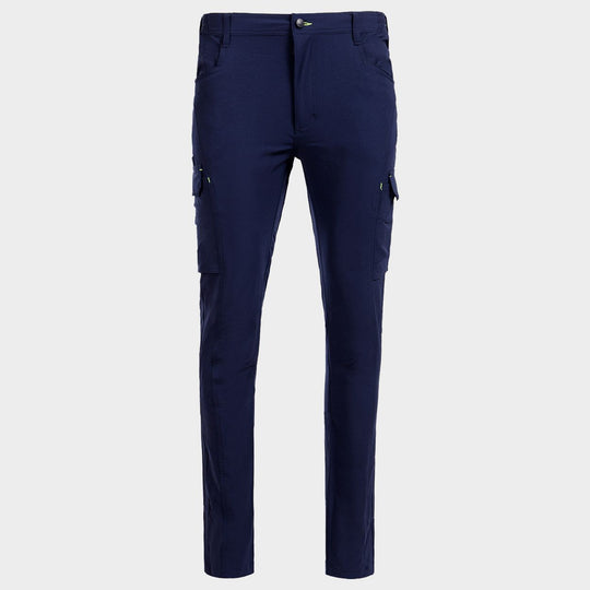 Работен панталон VIGOR NAVY BLUE/GREEN - 1