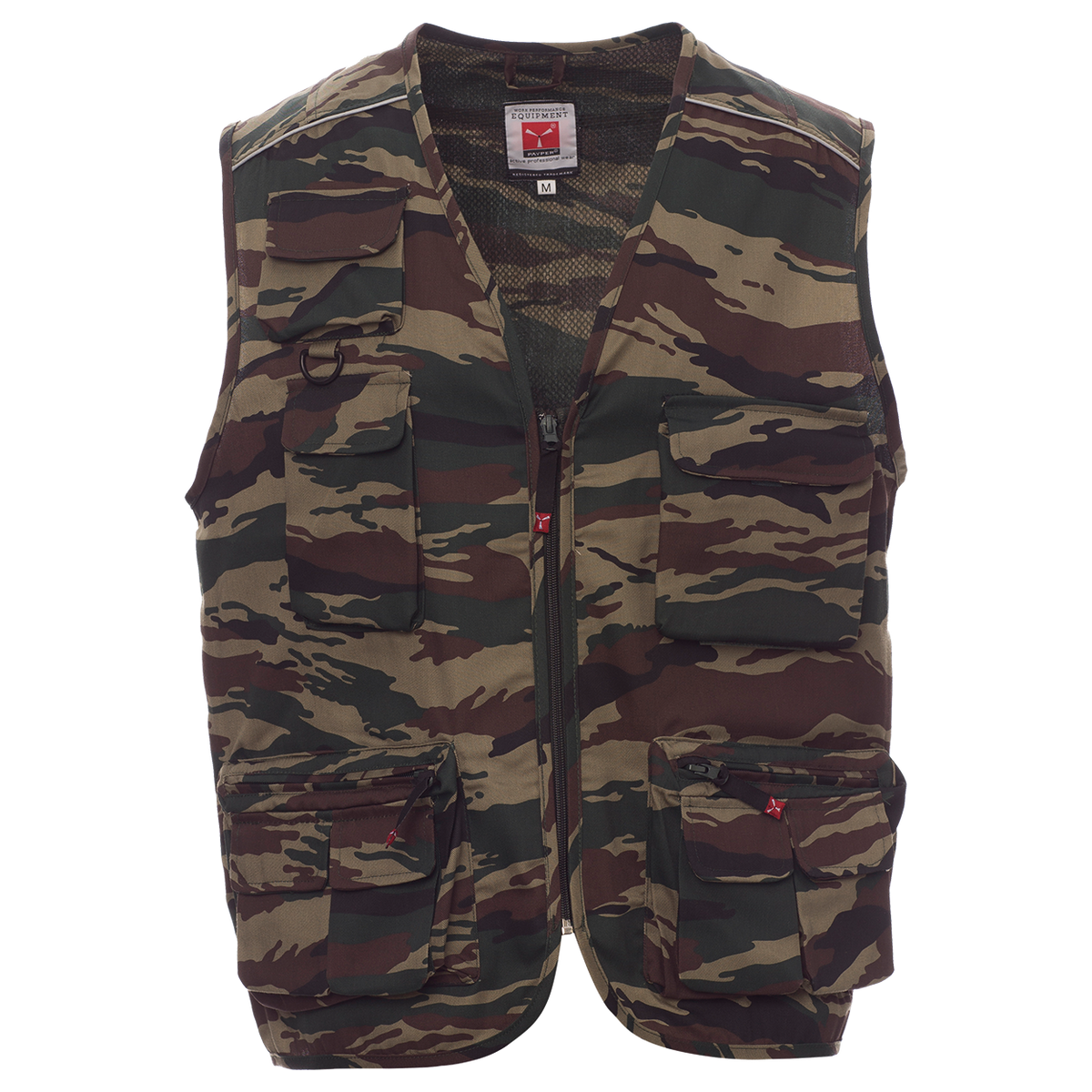 Work vest PAYPER POCKET CAMOUFLAGE