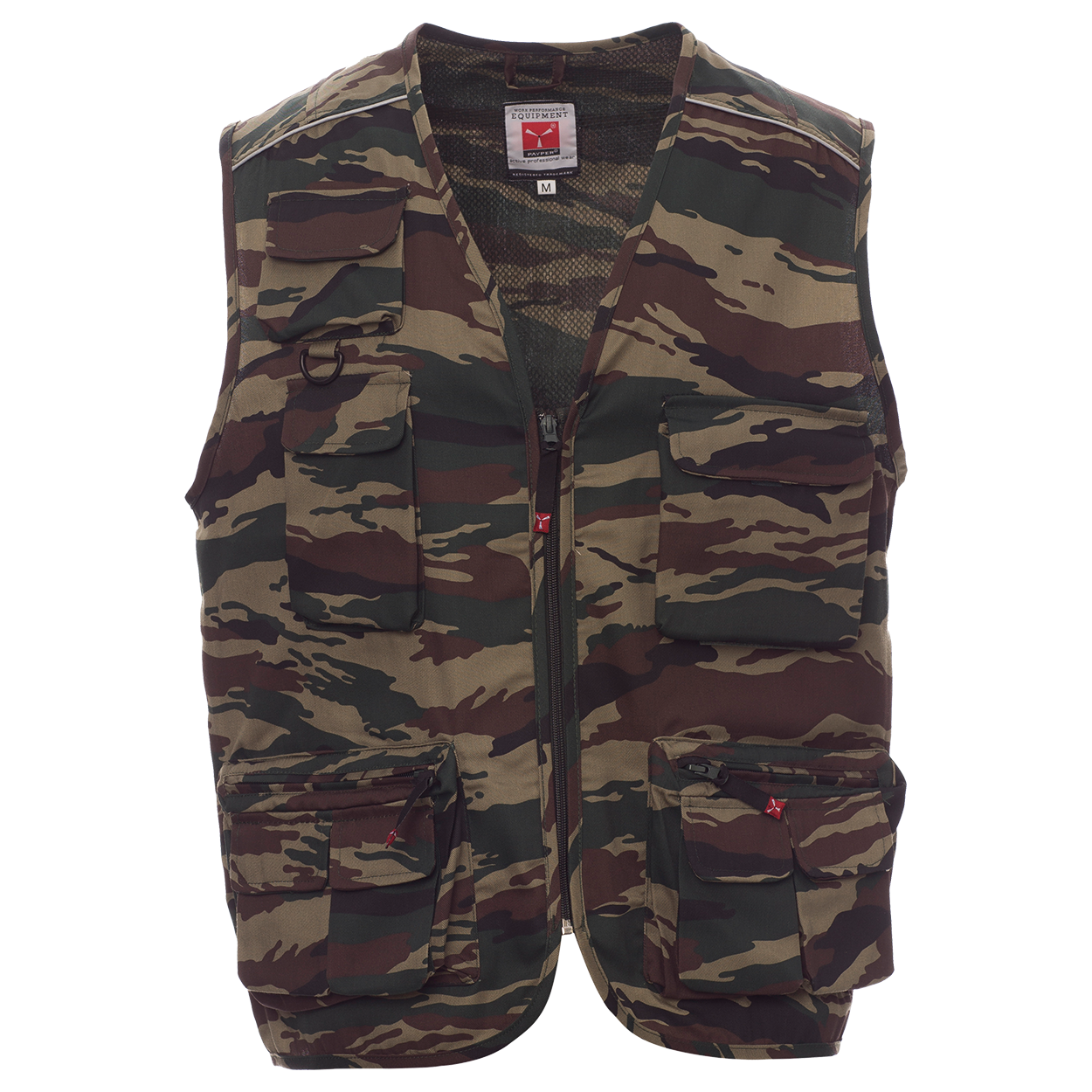 Work vest PAYPER POCKET CAMOUFLAGE
