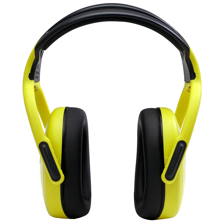 Căști antifonice LEFT/RIGHT 24 dB YELLOW - 1