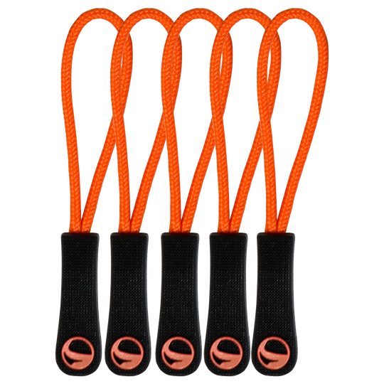 Държач за цип ORANGE - 5 бр.